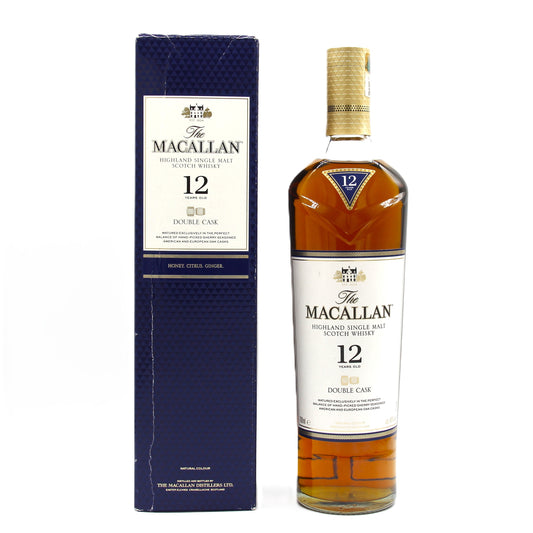 ザ・マッカラン12年 ダブルカスク 40% 700ml 箱付き ※難有
