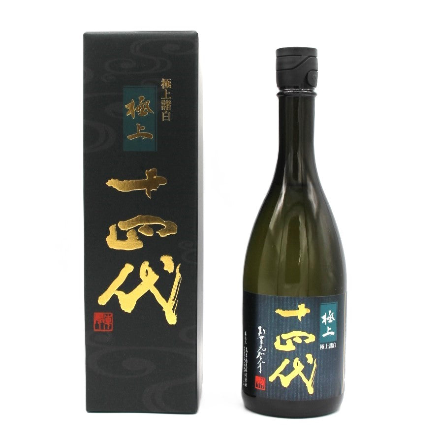 高木酒造 十四代 極上諸白 純米大吟醸 日本酒 生詰 15% 720ml 箱付き(2024年製造)