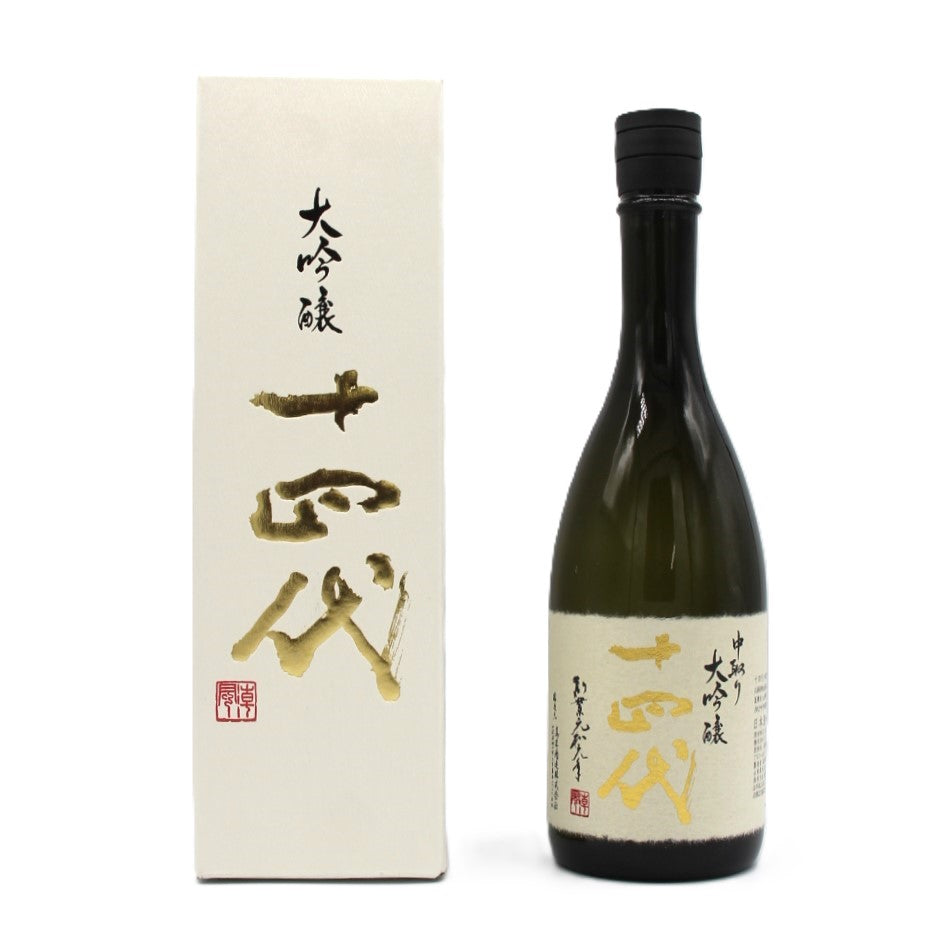 高木酒造 十四代 中取り 大吟醸 日本酒 清酒 15% 720ml 箱付き(2024年製造)