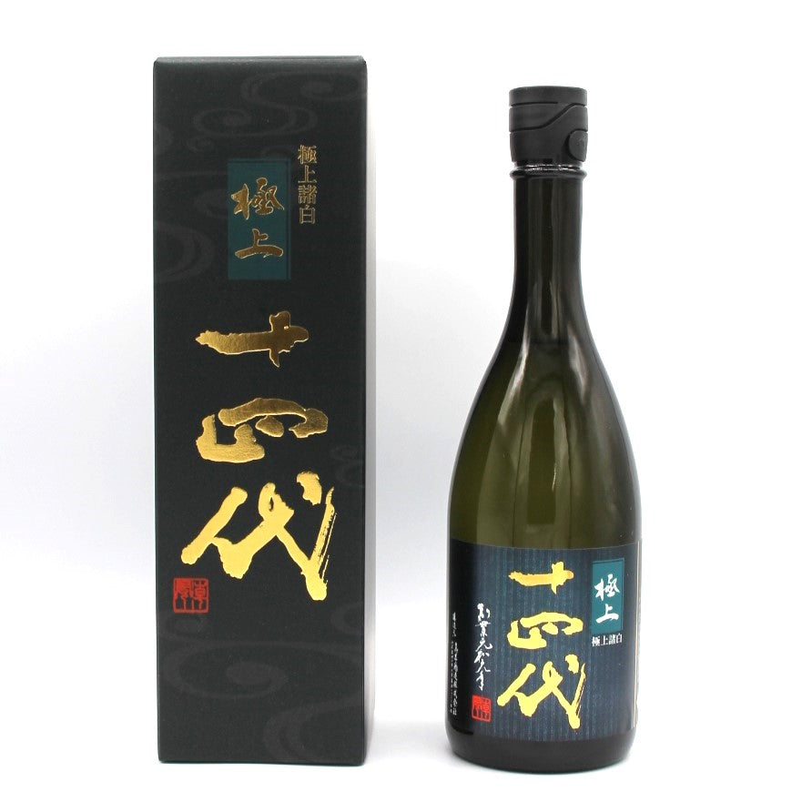 高木酒造 十四代 極上諸白 純米大吟醸 日本酒 生詰 15% 720ml 箱付き(2024年製造)
