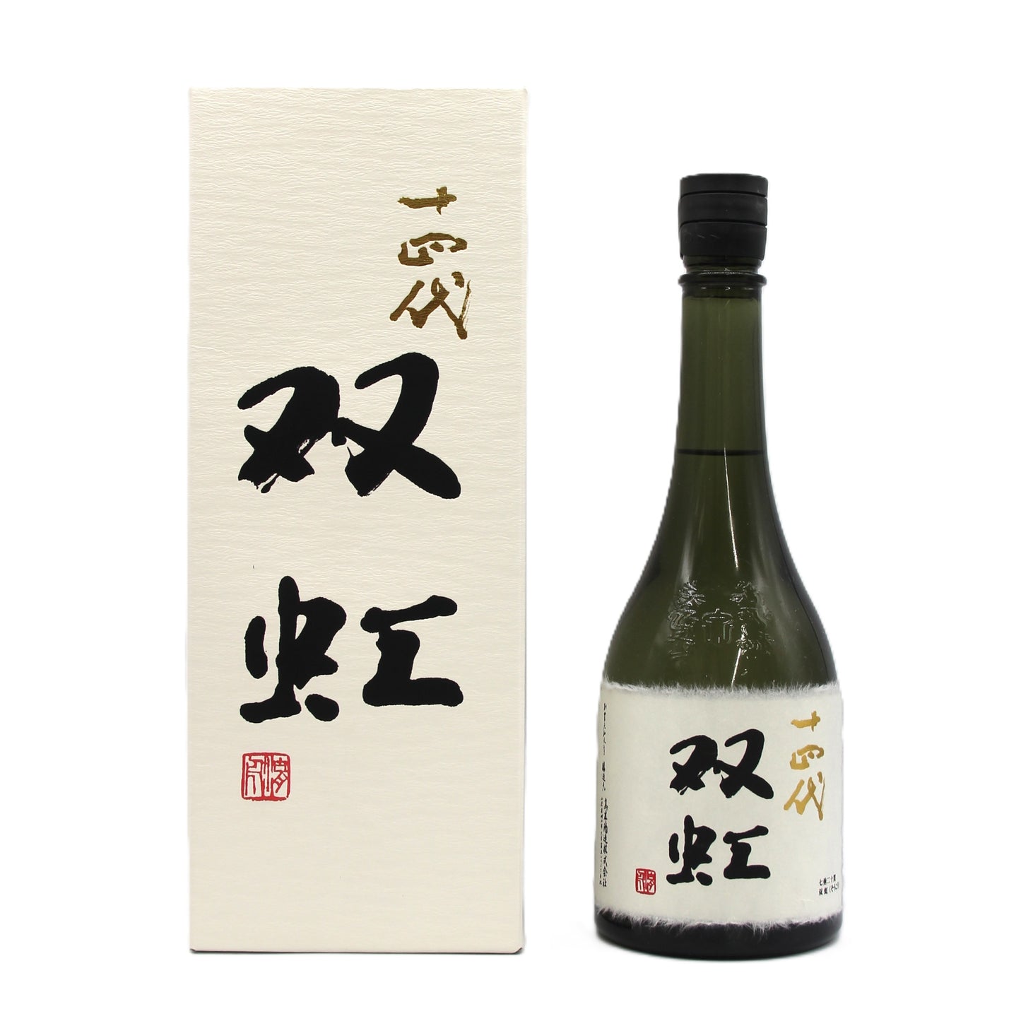 高木酒造 十四代 双虹 斗瓶囲い 氷温貯蔵 大極上諸白酒 揚げふね 七垂二十貫 大吟醸 日本酒 生詰 16% 720ml 箱付き(2023年蔵出)