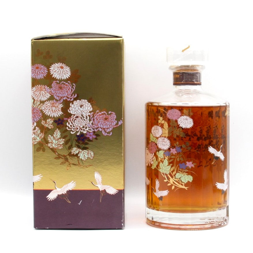 サントリー ウイスキー 響17年 意匠ボトル 花鳥風月 43% 700ml 箱付き ※箱難有
