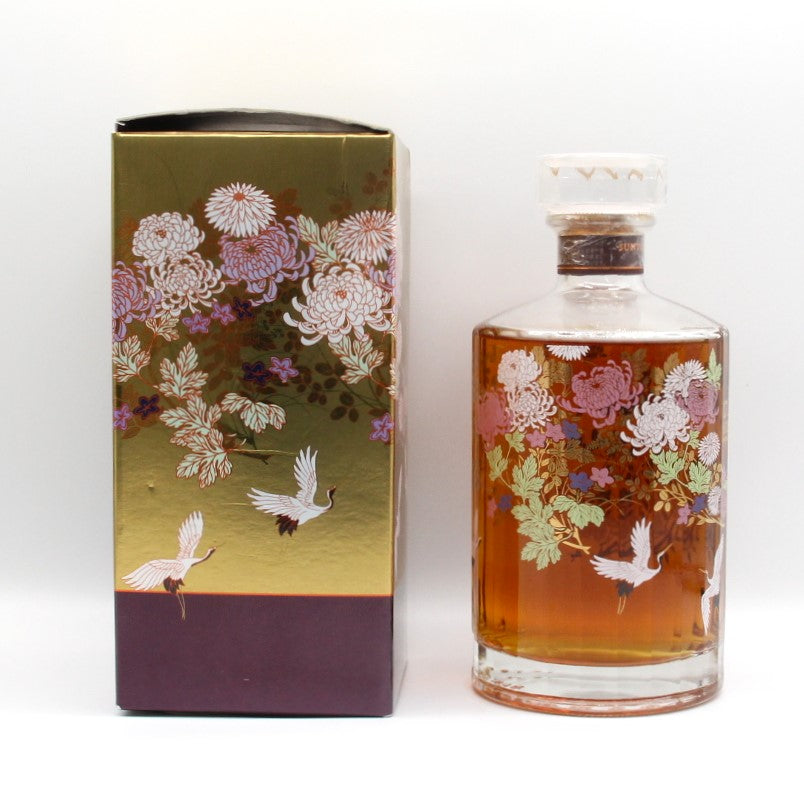 サントリー ウイスキー 響17年 意匠ボトル 花鳥風月 43% 700ml 箱付き ※箱難有
