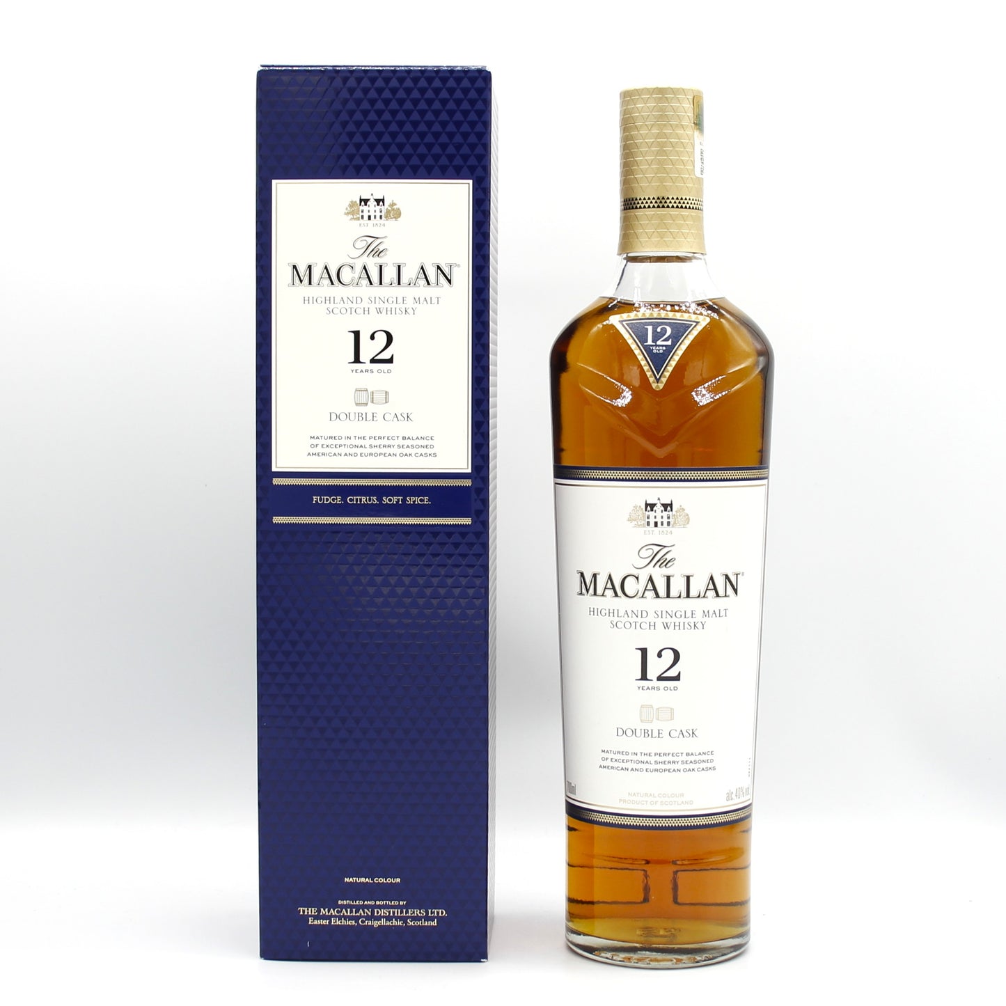 ザ・マッカラン12年 ダブルカスク 40% 700ml 箱付き ※難有