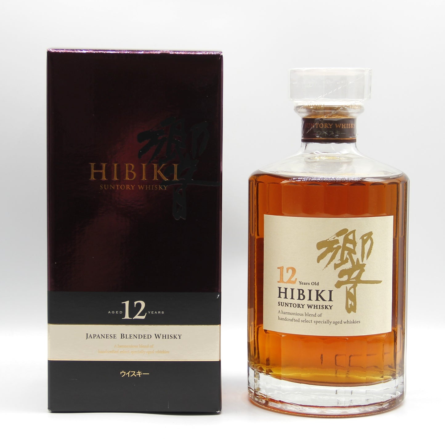 サントリー ウイスキー 響12年 43% 700ml 箱付き (2) ※冊子無し