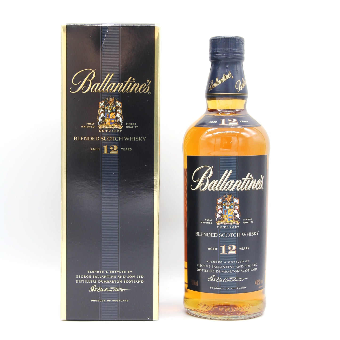 バランタイン Ballantine’s 12年 ブレンデッド スコッチウイスキー 40% 700ml 箱付き(2)