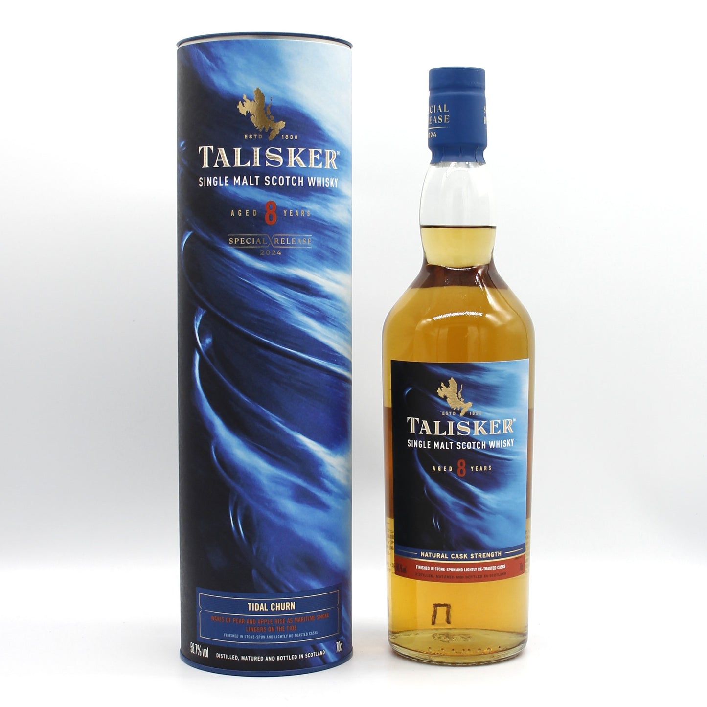 TALISKER タリスカー シングルモルト スコッチ ウイスキー 8年 スペシャルリザーブ 2024 58.7% 700ml 箱付き