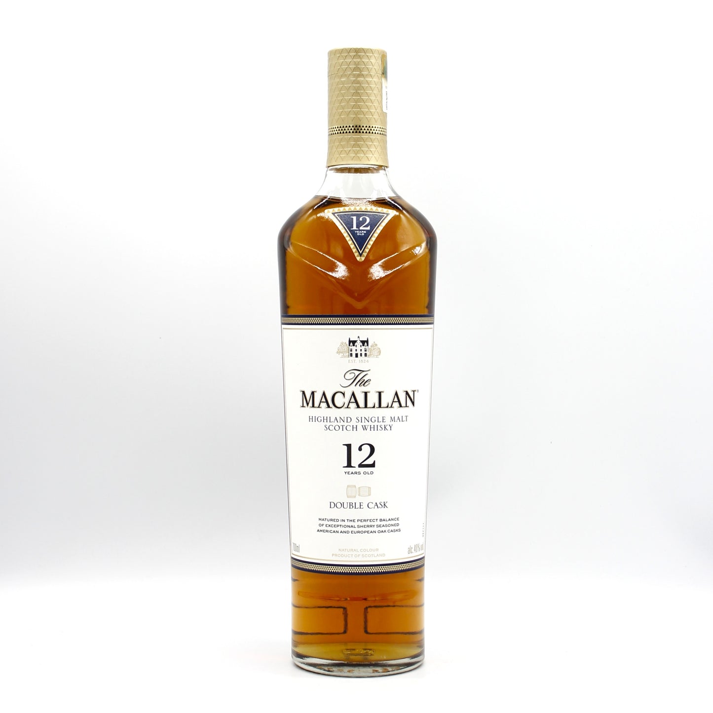 ザ・マッカラン12年 ダブルカスク 40% 700ml 箱無し
