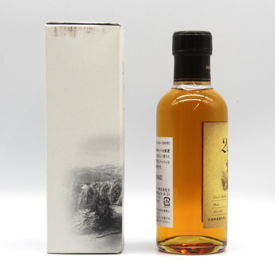 ニッカ ウイスキー シングルモルト 宮城峡2000’s (2000~2009年) 57% ミニボトル 180ml 箱付き
