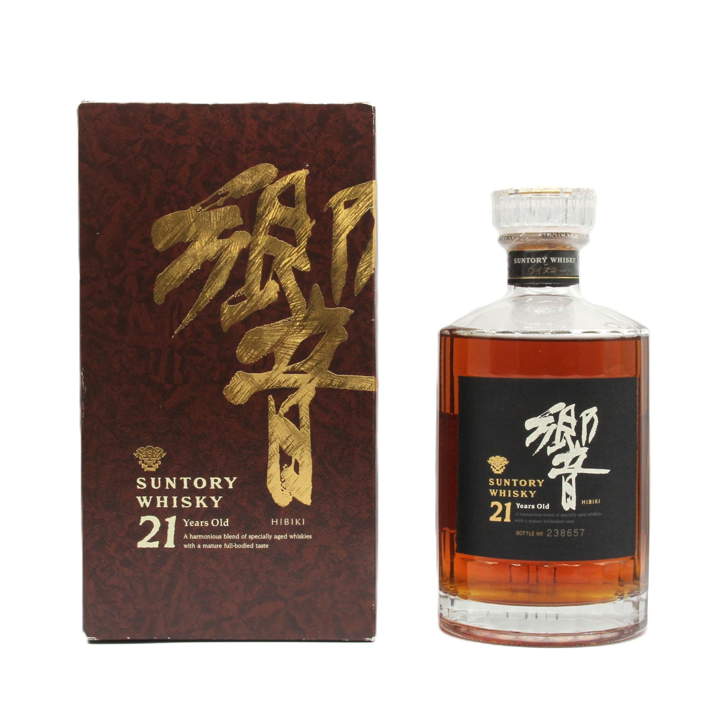 サントリー ウイスキー 響21年 金花 43% 700ml 箱付き