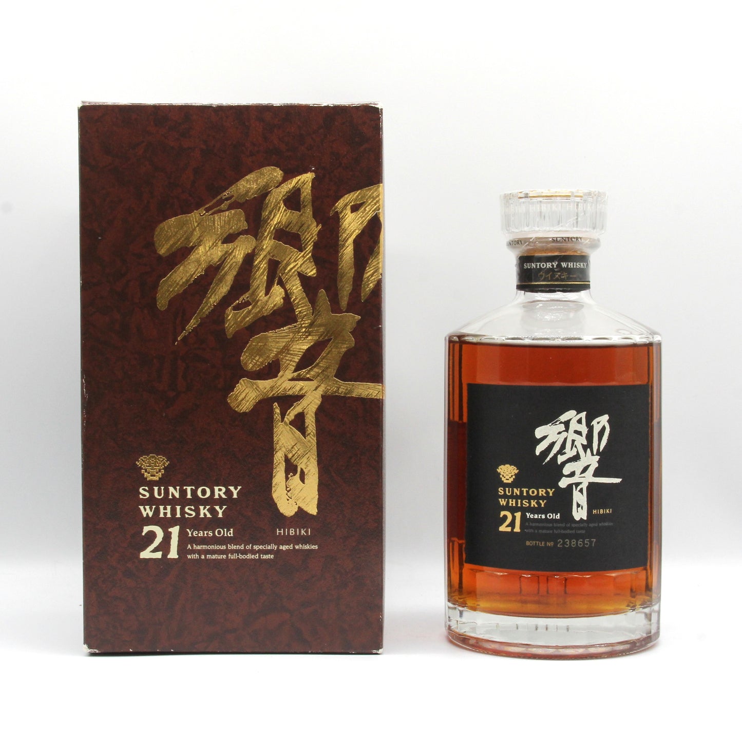 サントリー ウイスキー 響21年 金花 43% 700ml 箱付き