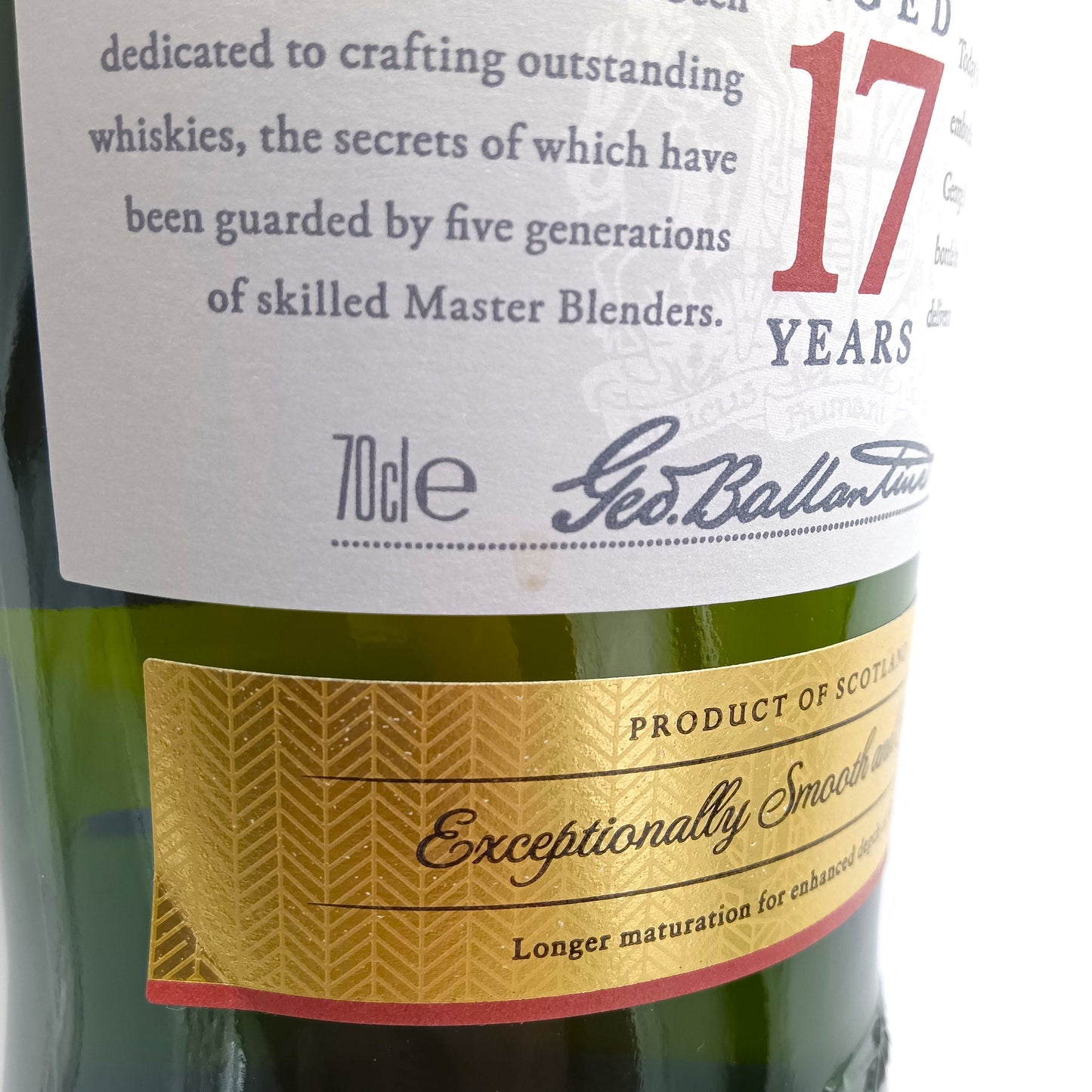 バランタイン Ballantine’s 17年 ブレンデッド スコッチ ウイスキー 40% 700ml 箱無し