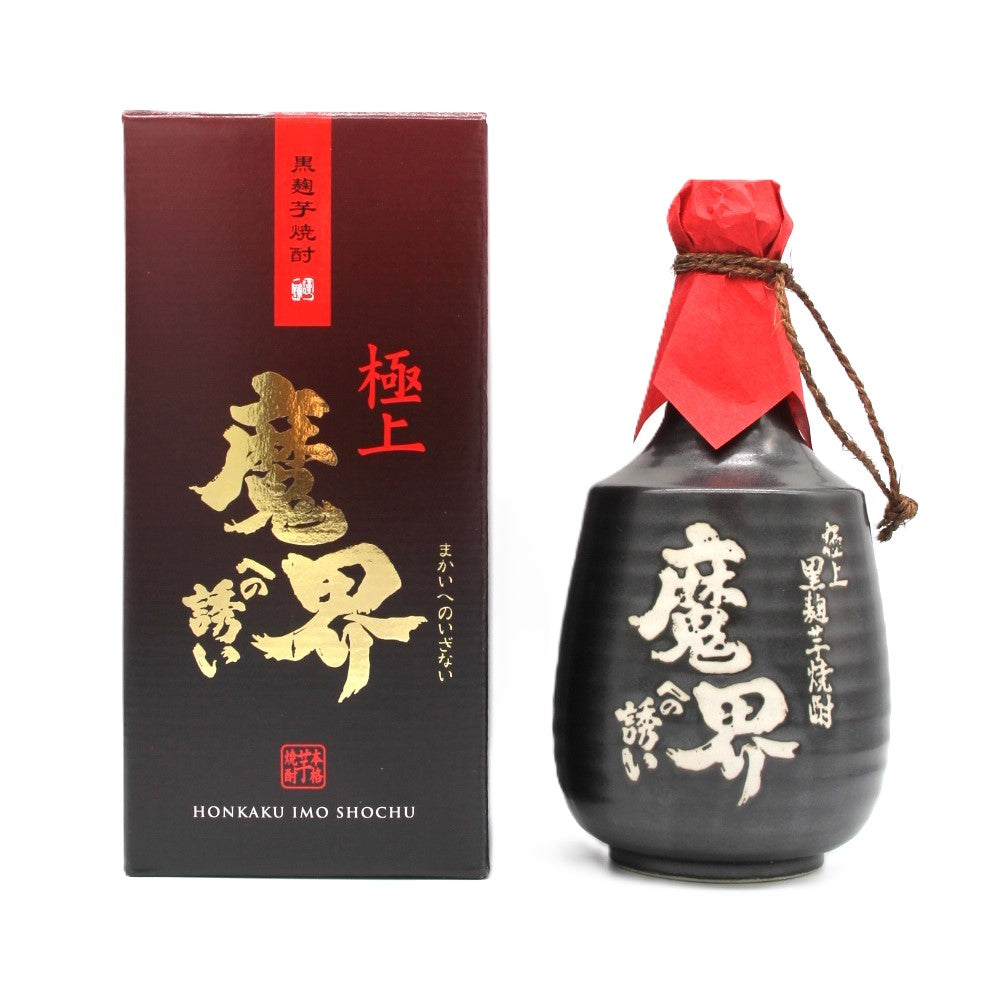 光武酒造場 芋焼酎 極上 徳利入り 魔界への誘い 25% 720ml 箱付き