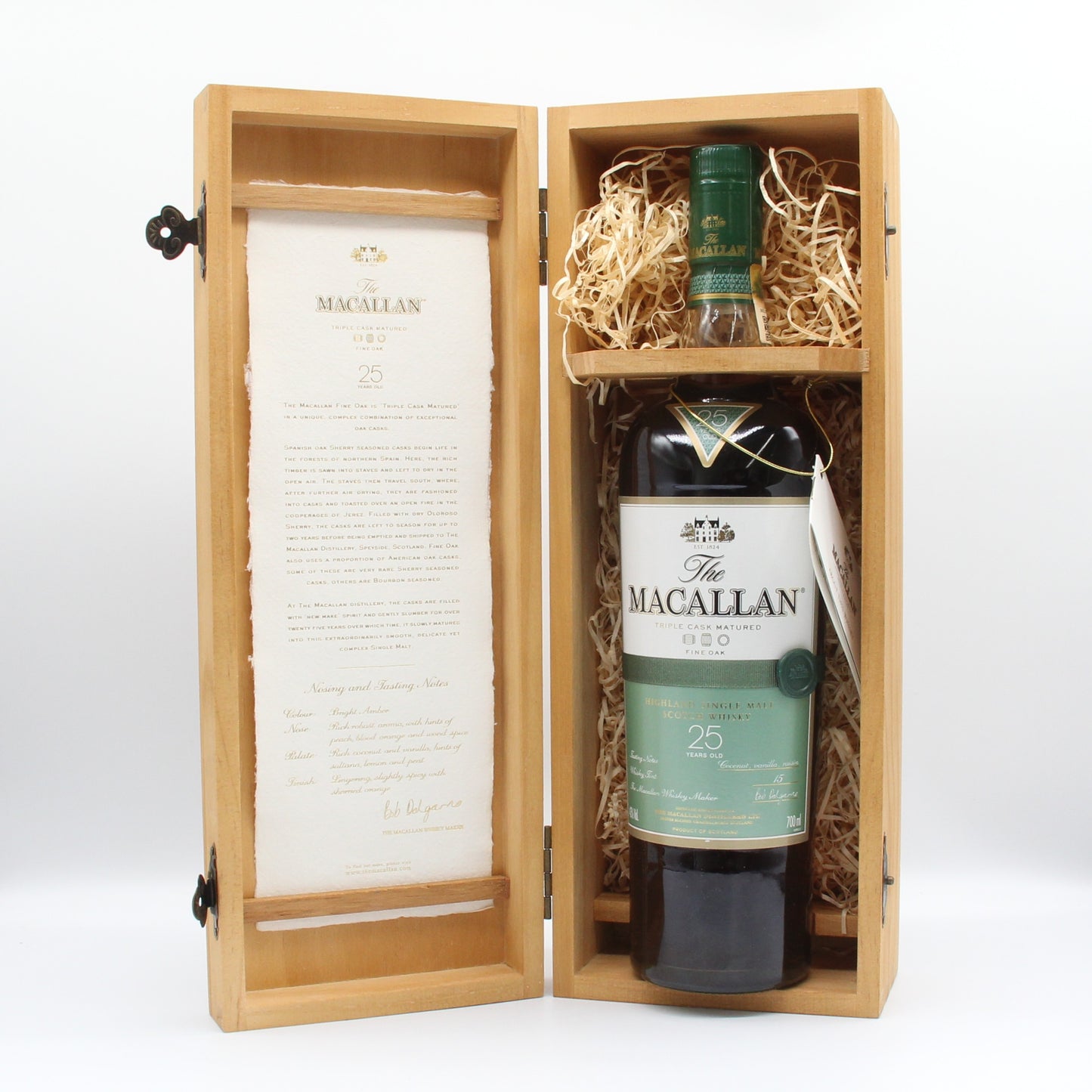 ザ・マッカラン ファインオーク25年 MACALLAN FINE OAK 25years old スコッチ ウイスキー 43% 700ml 箱付き
