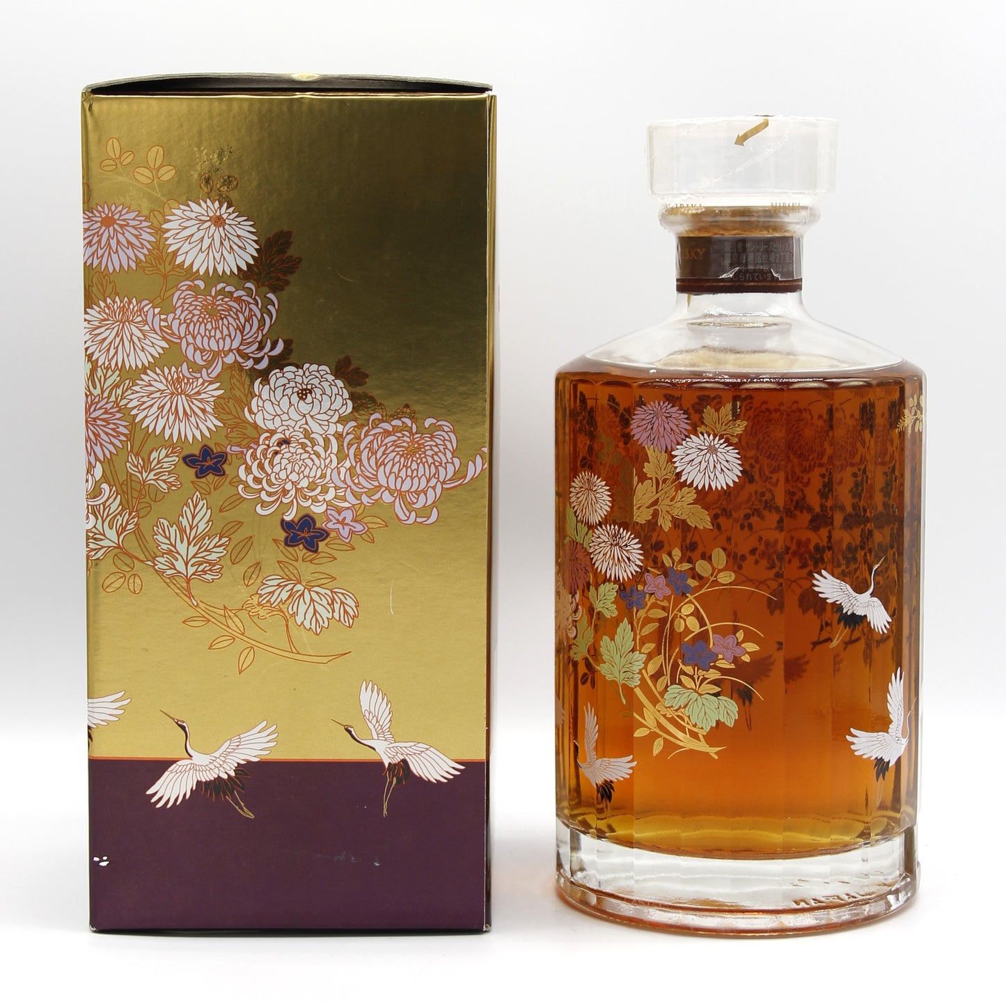 サントリー ウイスキー 響17年 意匠ボトル 花鳥風月 43% 700ml 箱付き ※箱難有