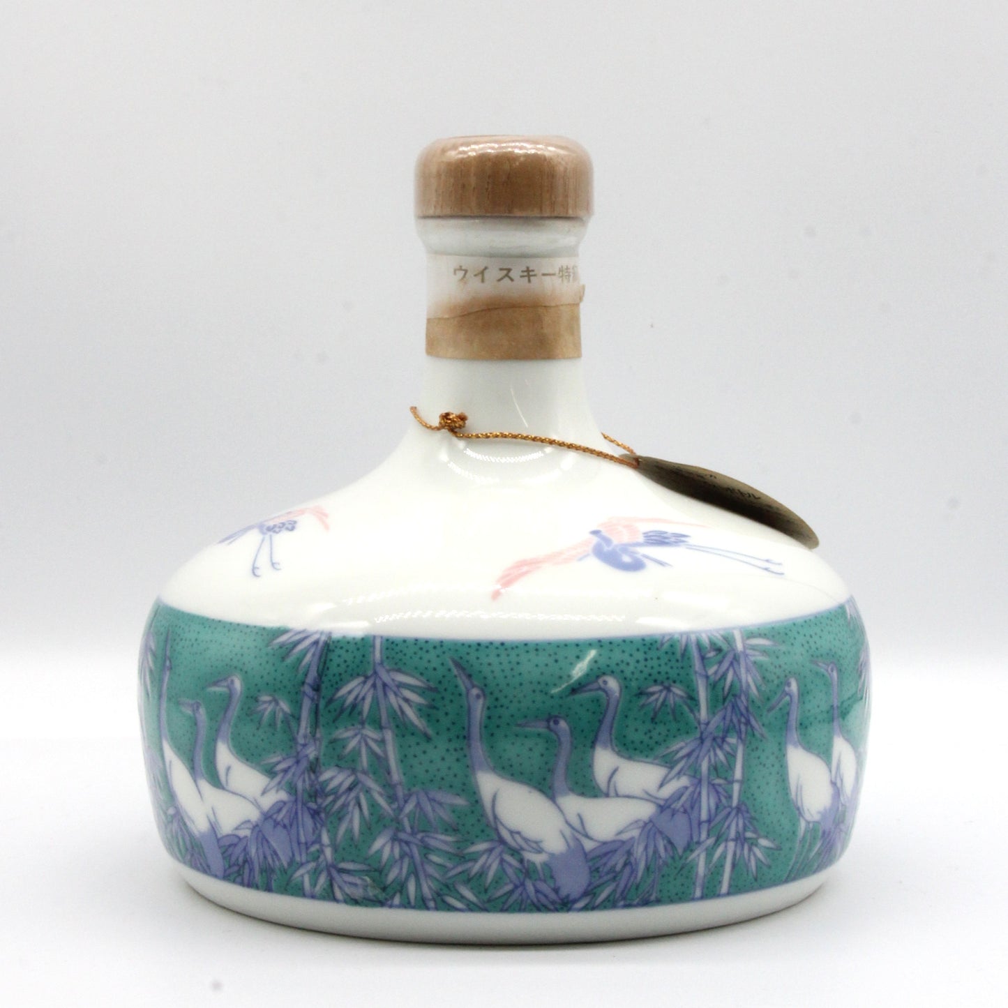ニッカ スーパー ニッカ ウイスキー 有田焼 色絵ボトル 43% 500ml 箱無し