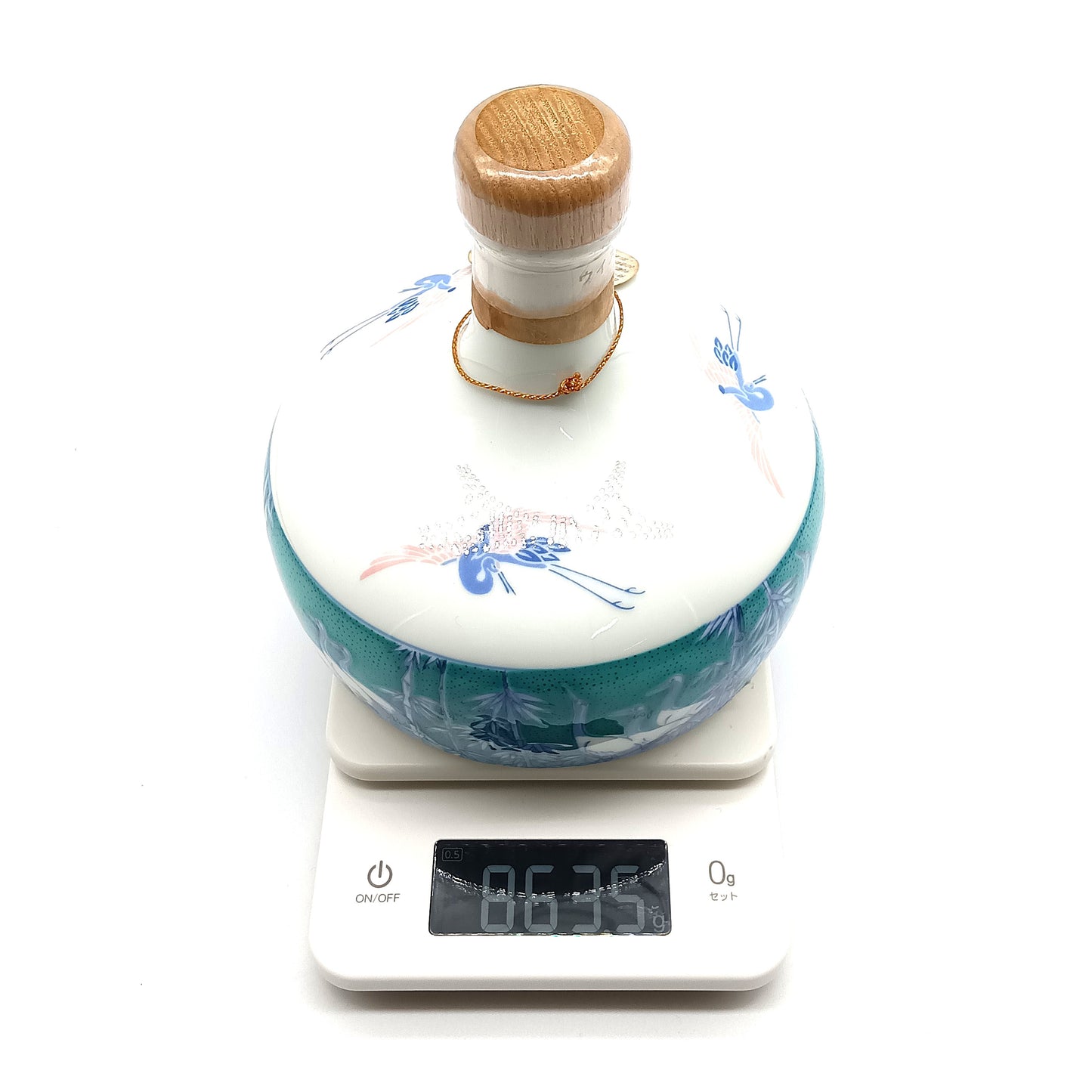 ニッカ スーパー ニッカ ウイスキー 有田焼 色絵ボトル 43% 500ml 箱無し