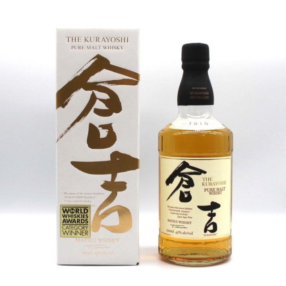 松井酒造 マツイ ピュアモルトウイスキー 倉吉 43% 700ml 箱付き