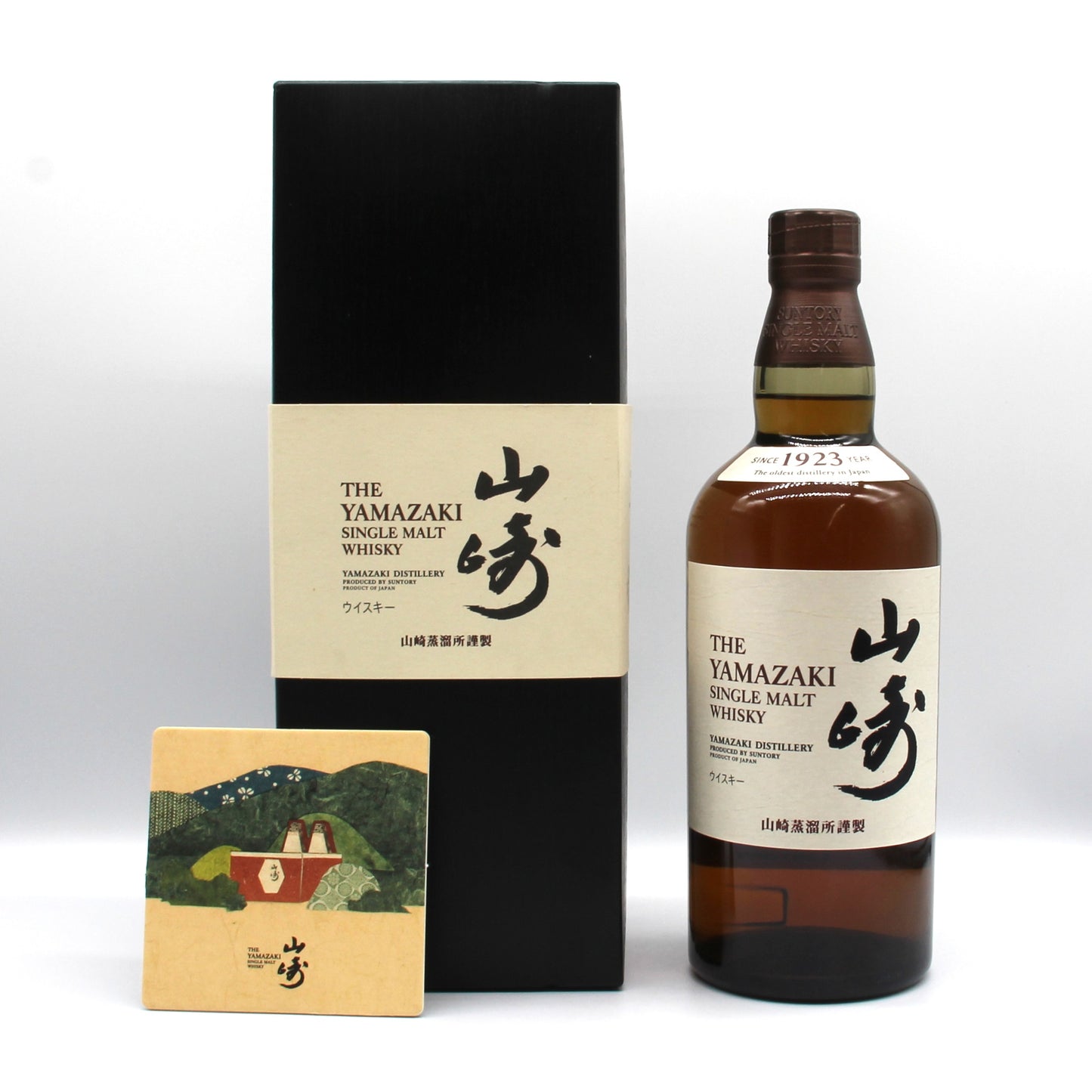 サントリー シングルモルト ウイスキー 山崎 旧ボトル 金花 43% 700ml ギフトボックス付き