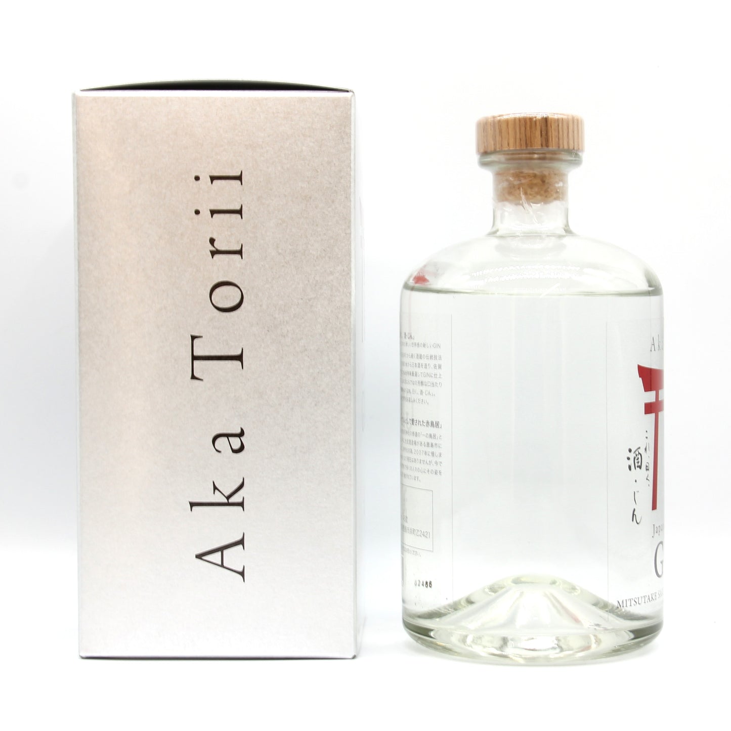 光武酒造場 赤鳥居 酒・じん ジン Japanese SAKE GIN 45% 700ml 箱付き
