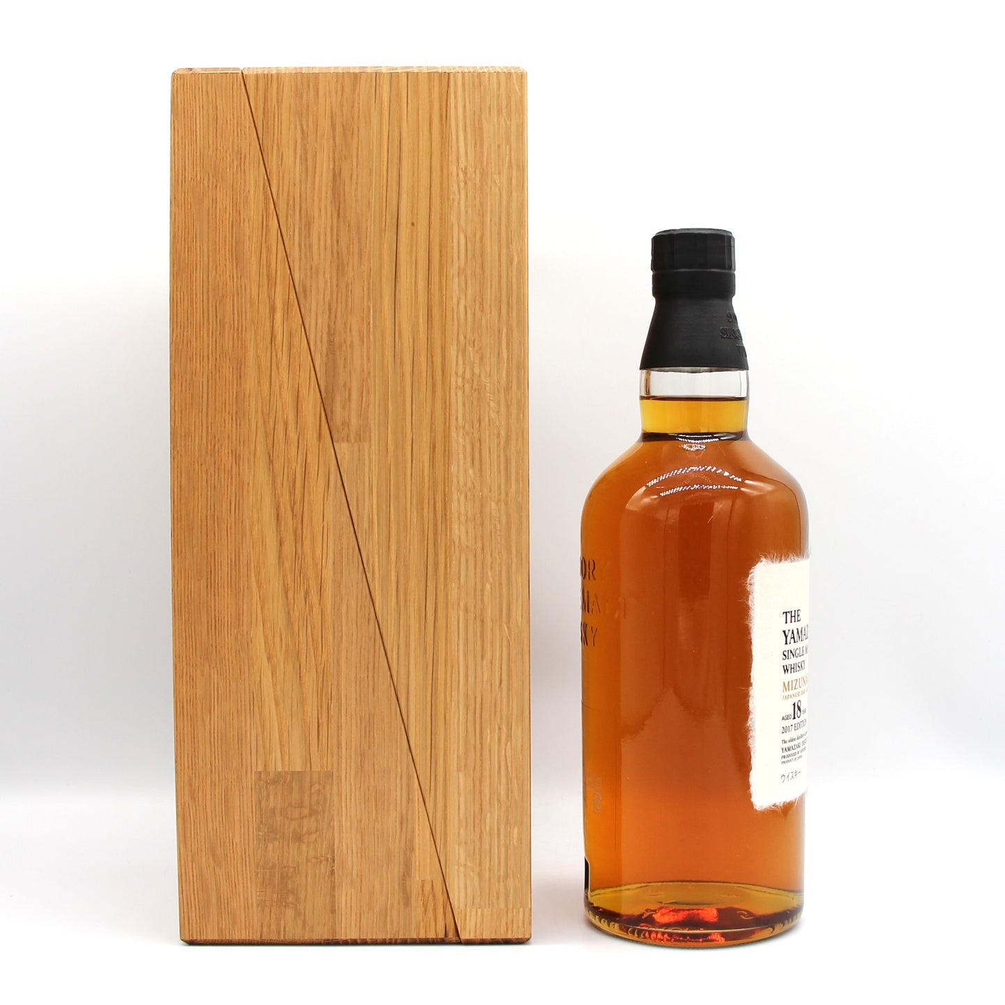 サントリー シングルモルト ウイスキー 山崎18年 ミズナラ 2017年 リミテッドエディション 48% 700ml 箱付き
