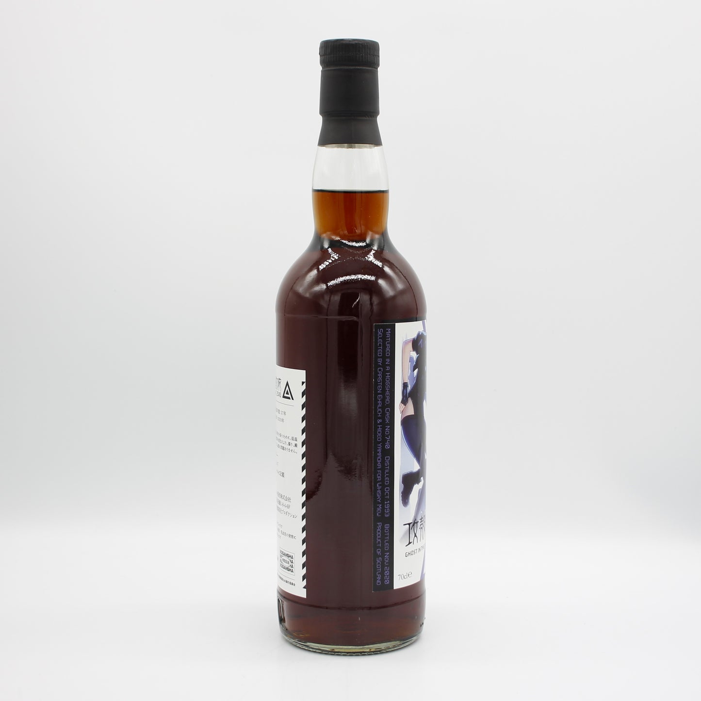 攻殻機動隊 SAC_2045 素子&タチコマ シークレット スペイサイド 1993-2020 27年 シングルモルト スコッチ ウイスキー 52.2% 700ml 箱無し