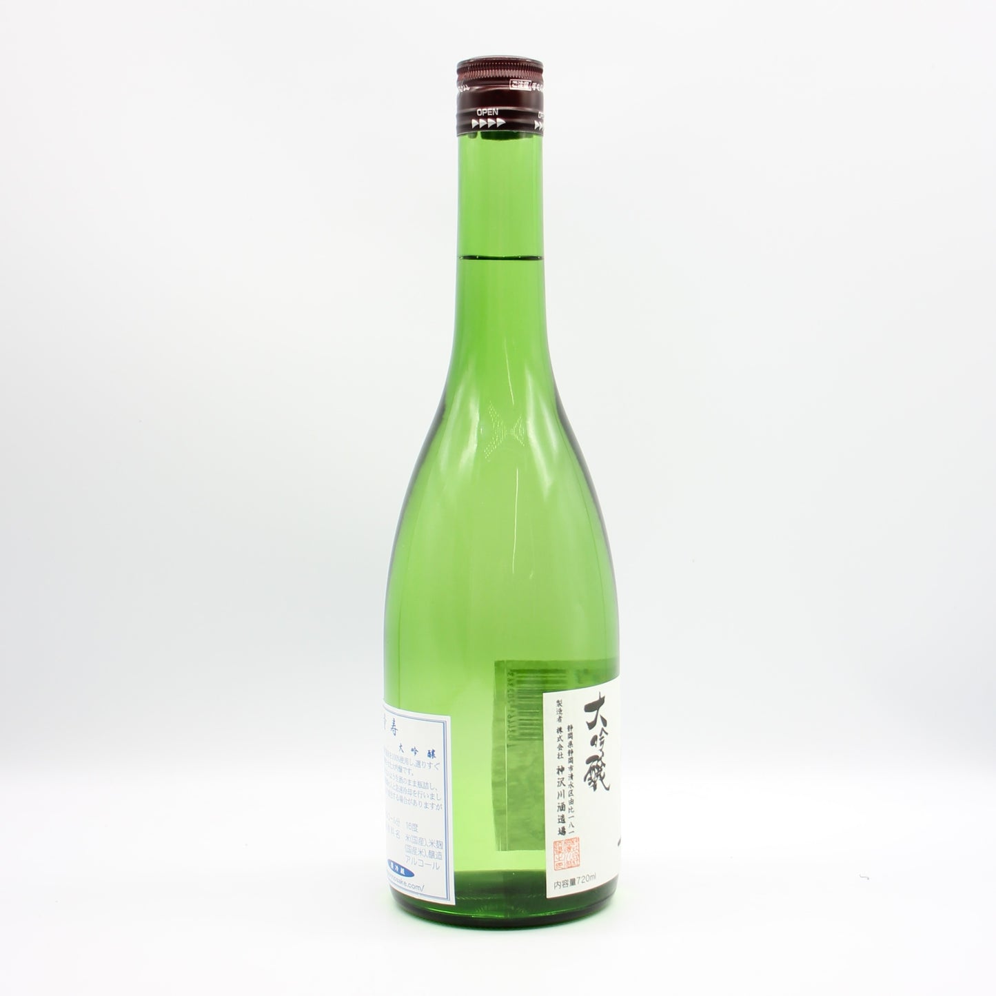 神沢川酒造 正雪 無量寿 大吟醸 日本酒 清酒 16% 720ml 箱無し(2025年11月製造)