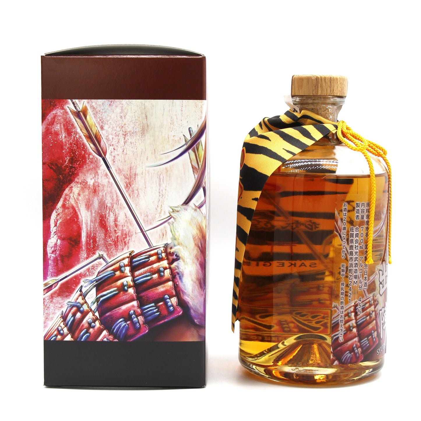 光武酒造場 赤鳥居 SAKE GIN -花の慶次 EDITION- ジン 45% 700ml 大ふへん者ミニマント 箱付き