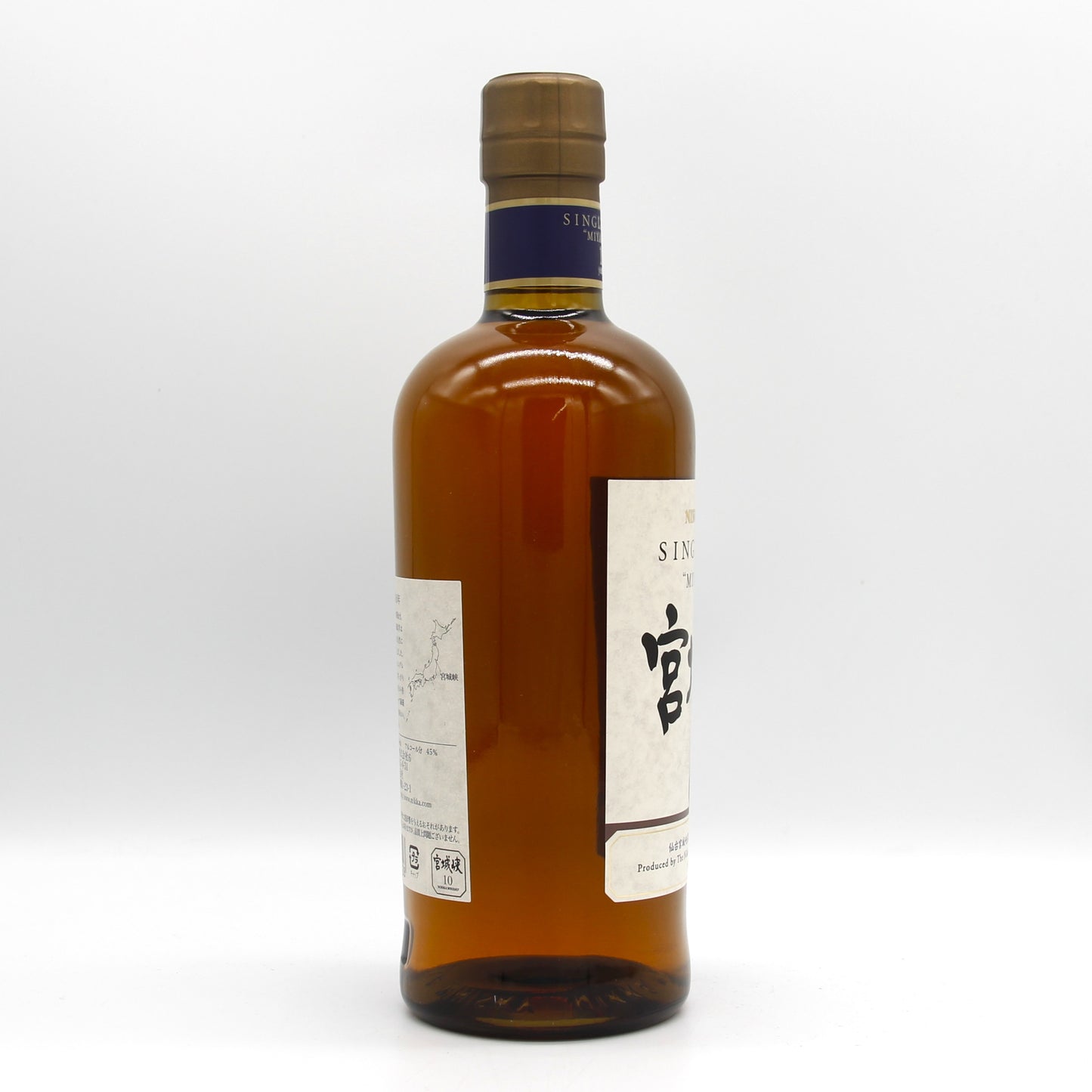 ニッカ ウイスキー シングルモルト 宮城峡 10年 45% 700ml 箱無し(1)