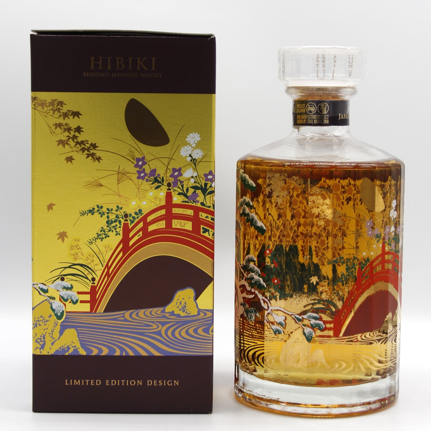 サントリー ウイスキー 響 ジャパニーズハーモニー 100周年記念 意匠ボトル HIBIKI JAPANESE HARMONY 100th ANNIVERSARY 43% 700ml 箱付き