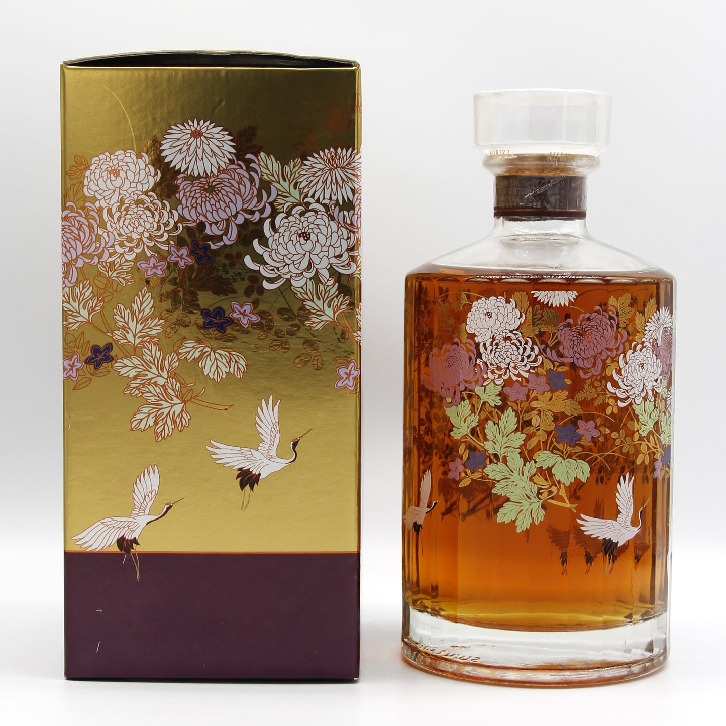 サントリー ウイスキー 響17年 意匠ボトル 花鳥風月 43% 700ml 箱付き ※箱難有