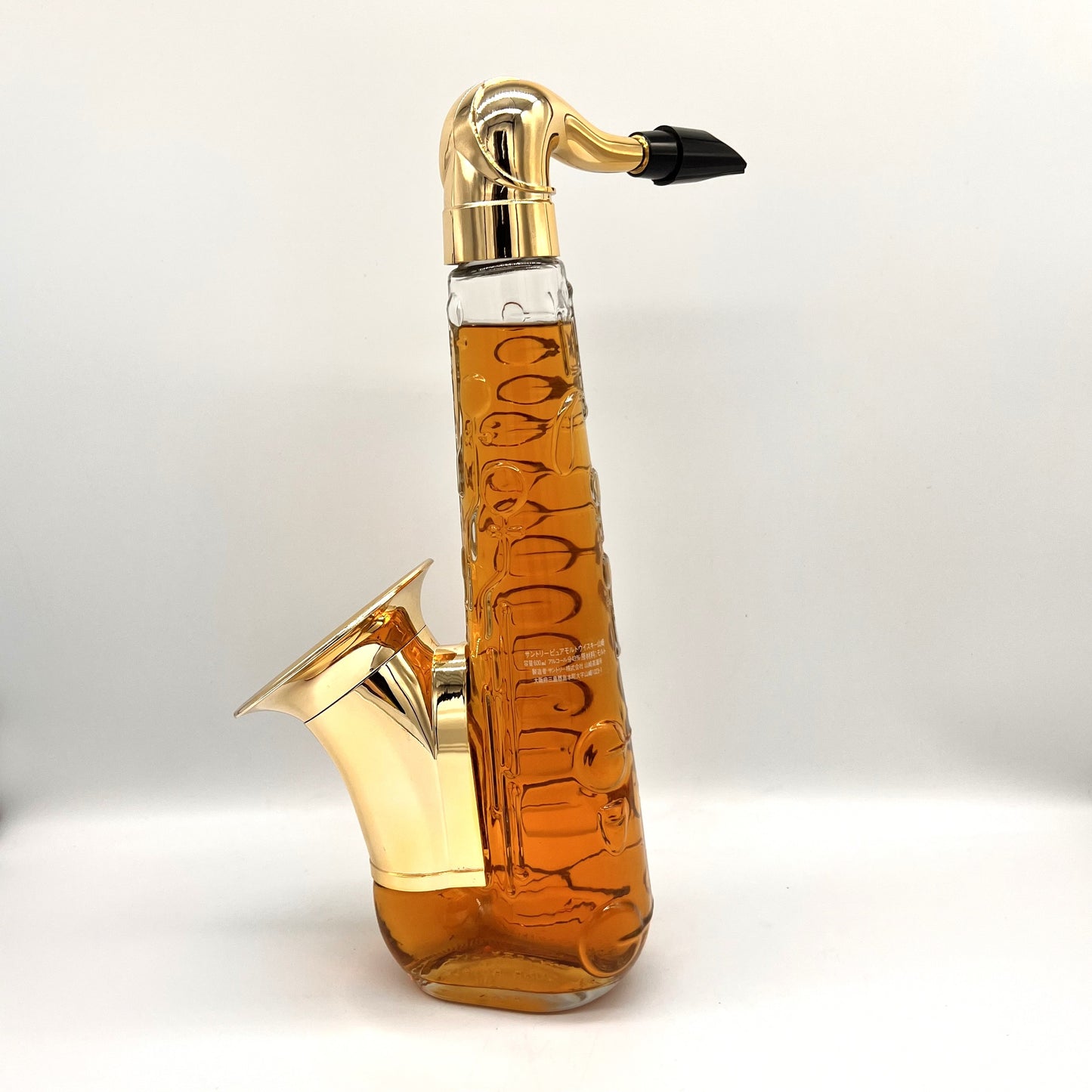 サントリー ピュアモルト ウイスキー 山崎 サックス型ボトル 43% 600ml 箱付き