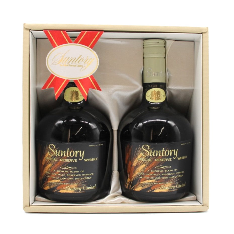 サントリー ウイスキー スペシャル リザーブ 70周年記念ボトル2本セット 43% 1520ml 箱付き