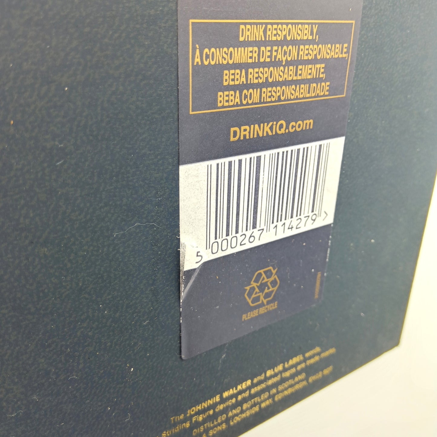 ジョニーウォーカー ブルーラベル 旧モデル 40% 750ml 箱付き