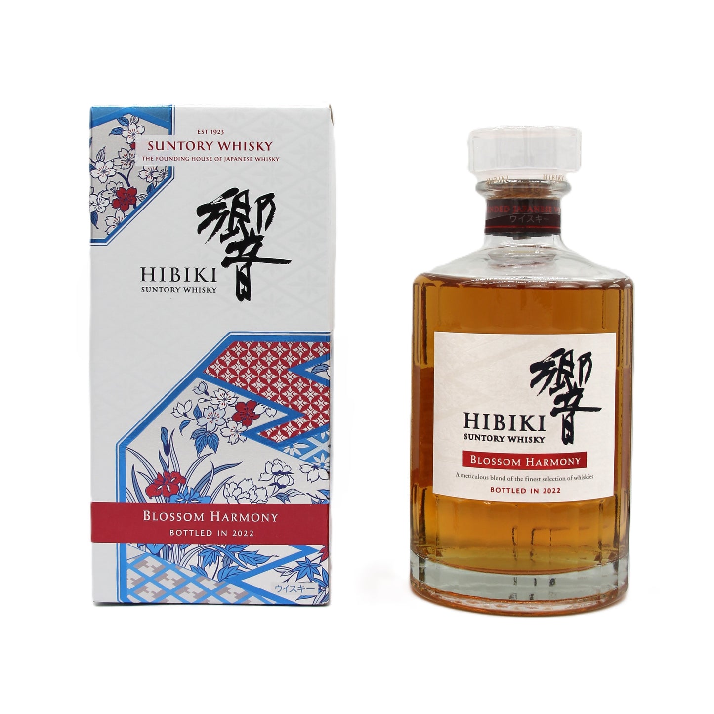 サントリー ウイスキー 響 ブロッサムハーモニー BLOSSOM HARMONY 2022 43% 700ml 箱付き