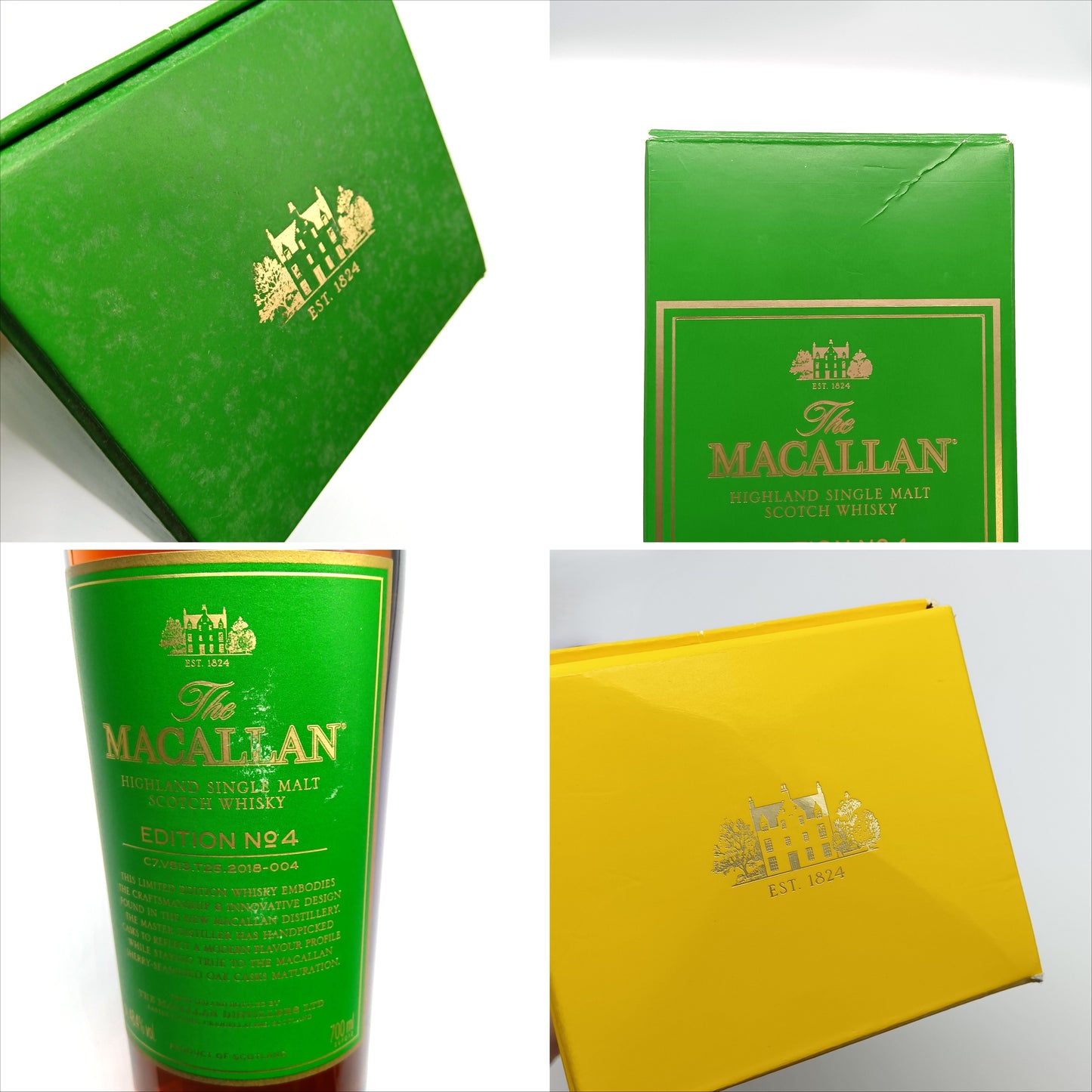 ザ・マッカラン エディション No.1 No.2 No.3 No.4 No.5 No.6 MACALLAN EDITION 700ml 6本セット 箱付き