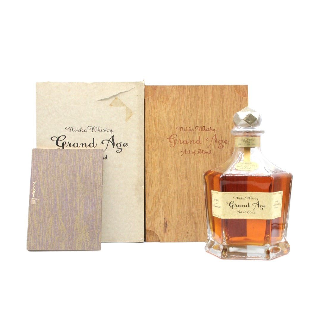 ニッカ ウイスキー ニッカ グランドエイジ Grand Age 45% 660ml 箱付き (木箱)