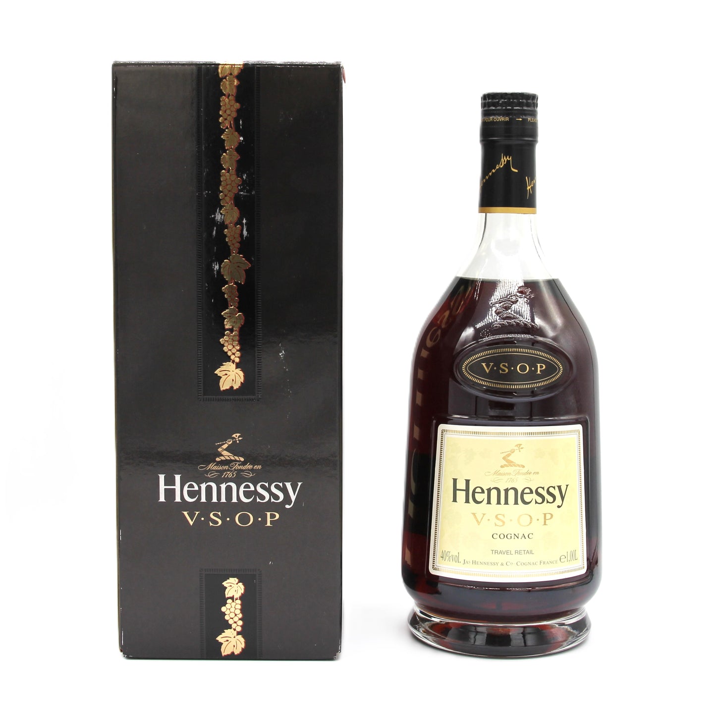 ヘネシー Hennessy VSOP ブランデー コニャック 40% 1000ml 箱付き (1)