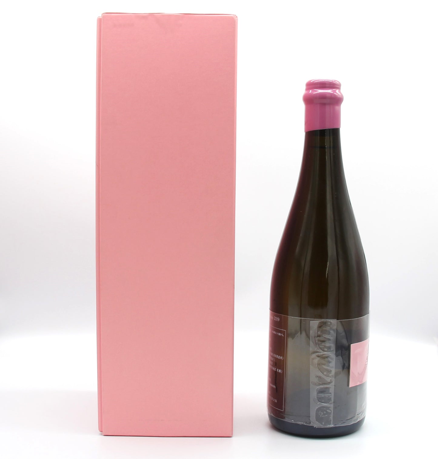 新政酒造 見えざるピンクのユニコーン Invisible Pink Unicorn 2019 貴醸酒 日本酒 14% 760ml 箱付き (2020年5月製造) ※難有
