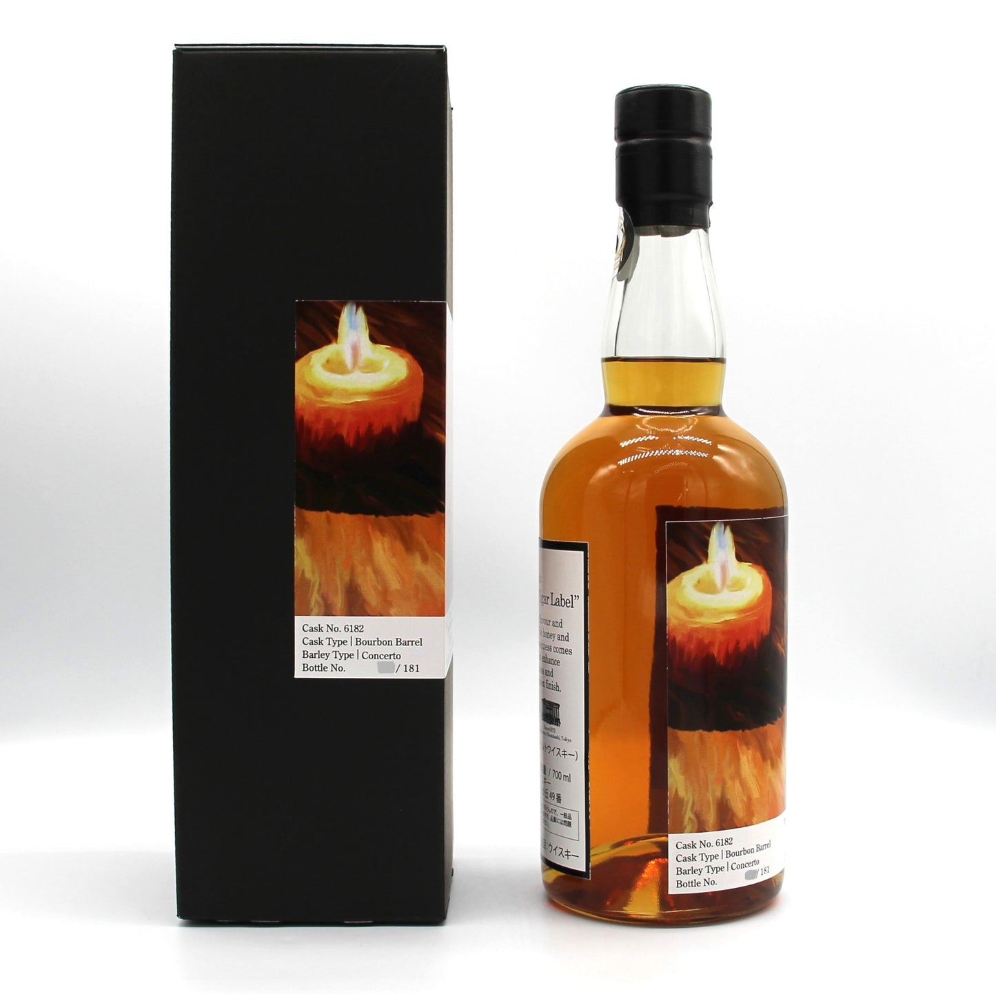 イチローズモルト ヘビリーピーテッド シガーラベル #6182 Heavily Peated Cigar Label 秩父 2016-2024 ウイスキー 63% 700ml 箱付き