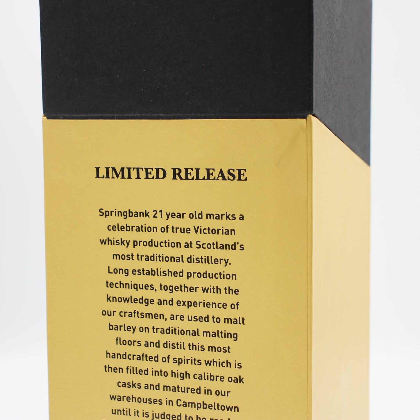 SPRINGBANK スプリングバンク 21年 シングルモルト スコッチ ウイスキー リミテッドエディション 46% 700ml 箱付き