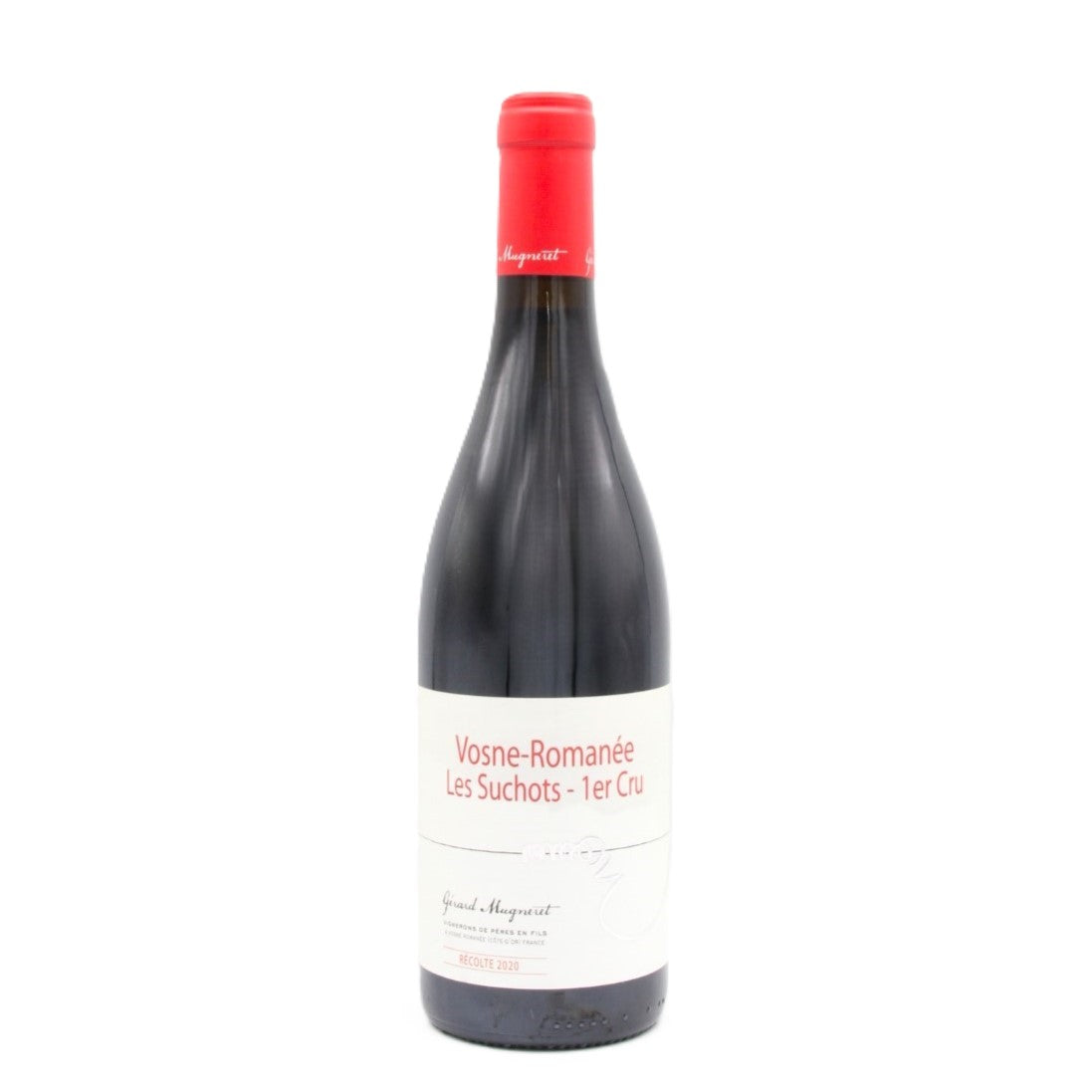 ドメーヌ・ジェラール・ミュニュレ ヴォーヌ・ロマネ 1er Cru レ・スショ 2020 13.5%750ml (Domaine Gerard Mugneret Vosne Romanee 1er Cru Les Suchots)※ラベル難有