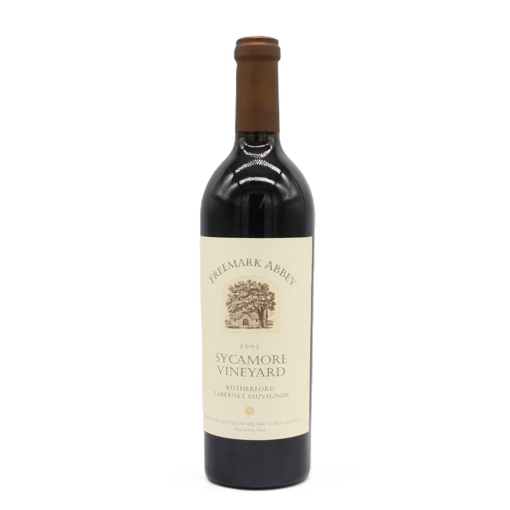 フリーマーク・アビー シカモア ヴィンヤード カベルネ ソーヴィニヨン2005 14.3% 750ml (CABERNET SAUVIGNON SYCAMORE VINEYARD FREEMARK ABBEY)※ラベル難有