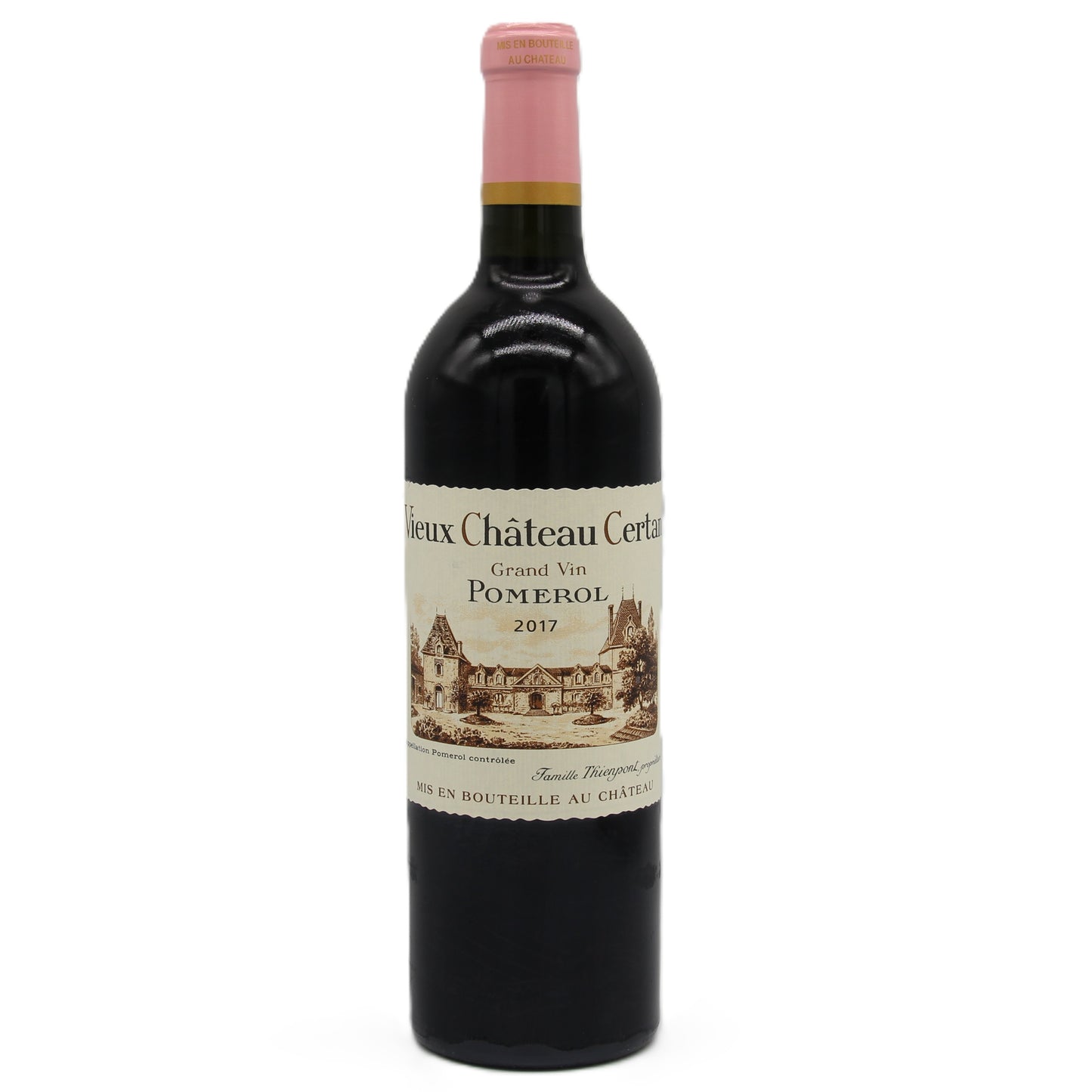 ヴュー・シャトー・セルタン2017 赤ワイン 14.5% 750ml 箱無し (VIEUX CHATEAU CERTAN 2017) ※ラベル難有