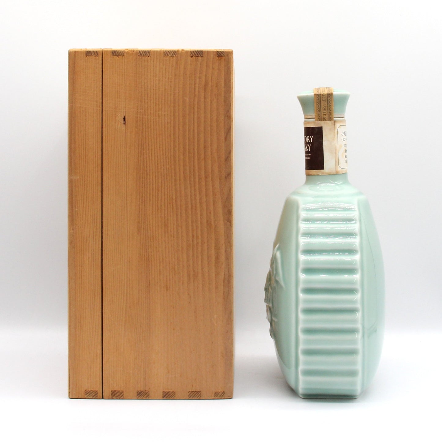 サントリー ウイスキー ローヤル 小松製作所特製ボトル KOMATSU SUNTORY WHISKY 陶器ボトル 43% 720ml 箱付き