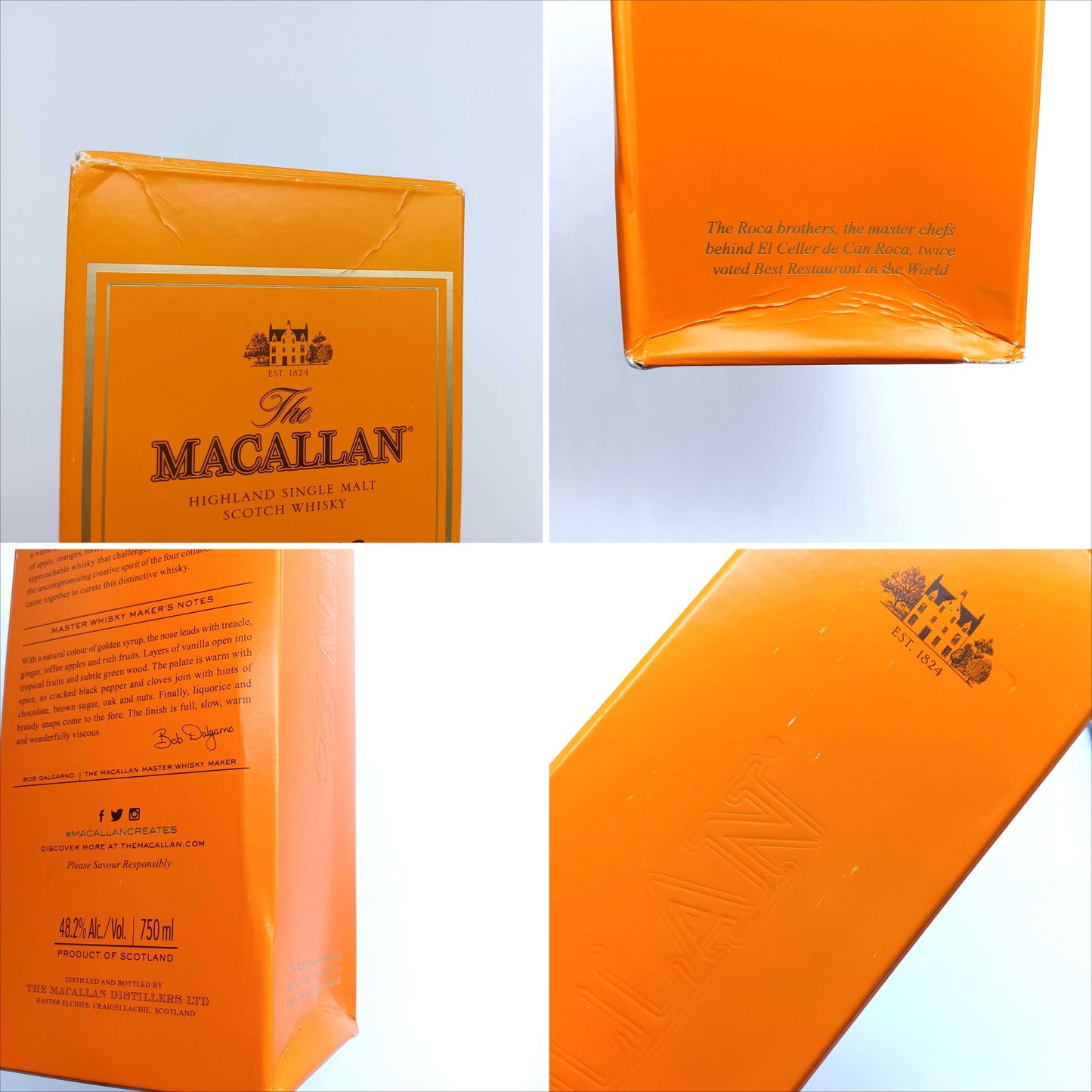 ザ・マッカラン エディション No.1 No.2 No.3 No.4 No.5 No.6 MACALLAN EDITION 700ml 6本セット 箱付き