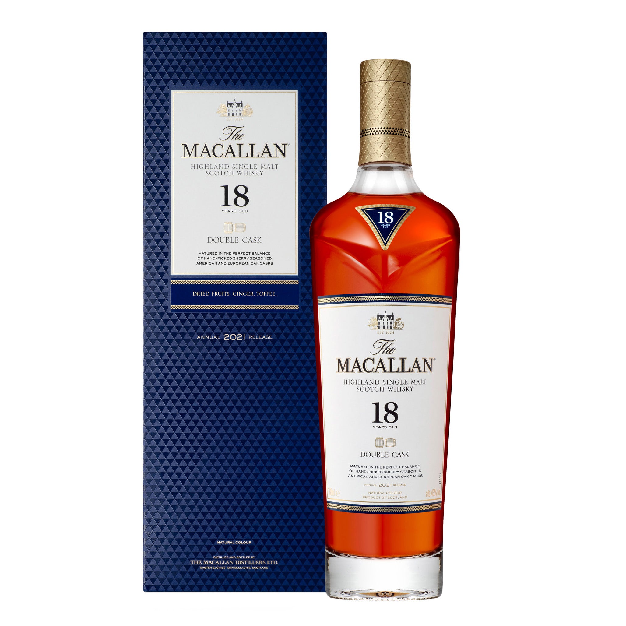 ブランド品専門の シェリーオーク 18年 マッカラン ザ 700ml MACALLAN ...