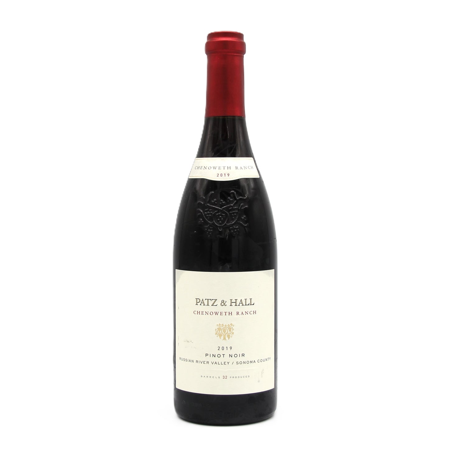 パッツ・アンド・ホール チェノウェース・ランチ ピノ・ノワール 2019 赤ワイン 14.5% 750ml 箱無し（Patz & Hall Chenoweth Ranch Pinot Noir 2019） ※ラベル難有