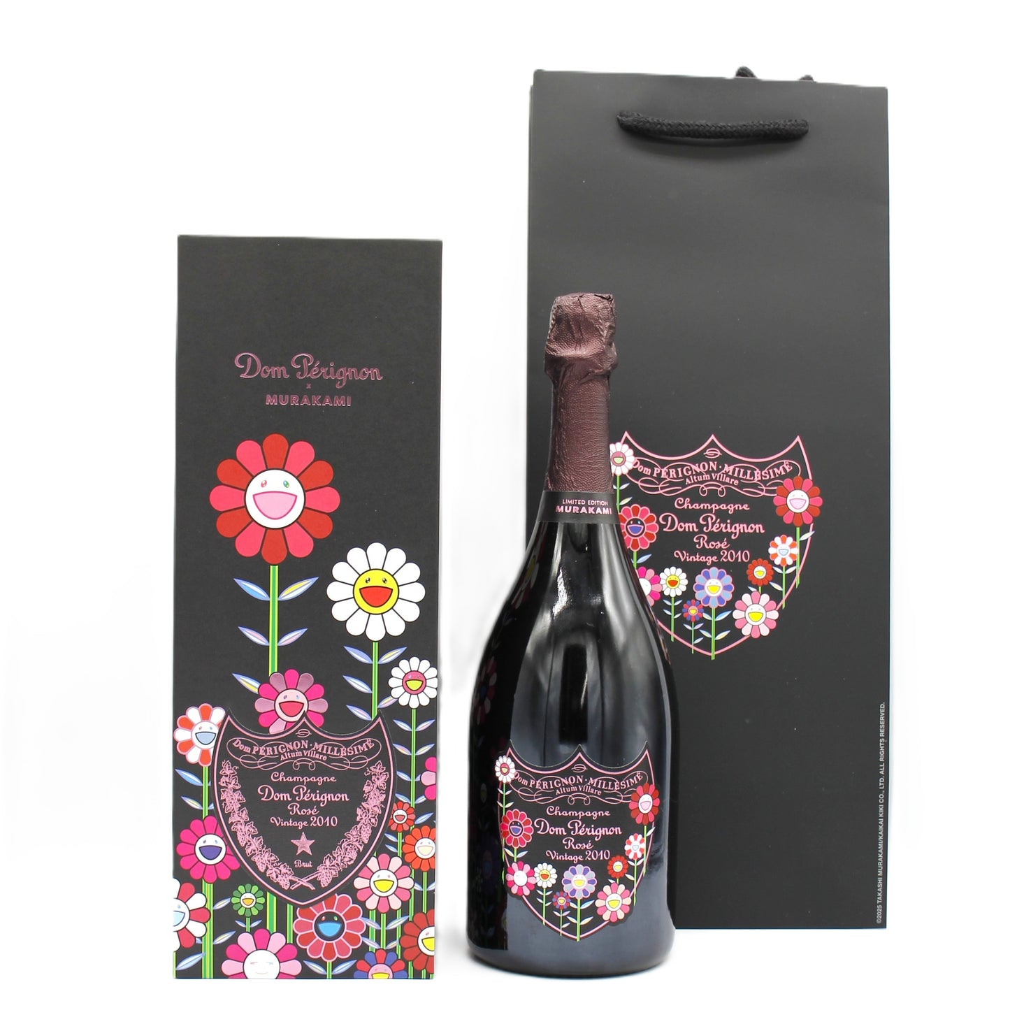 ドン・ペリニヨン・ヴィンテージ Dom Perignon Vintage 2010 村上隆限定 12.5％ 750ml ギフトボックス・紙袋付き