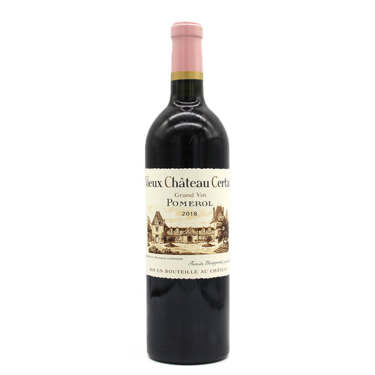 ヴュー・シャトー・セルタン 2018 赤ワイン 14.5% 750ml 箱無し （VIEUX CHATEAU CERTAN 2018）
